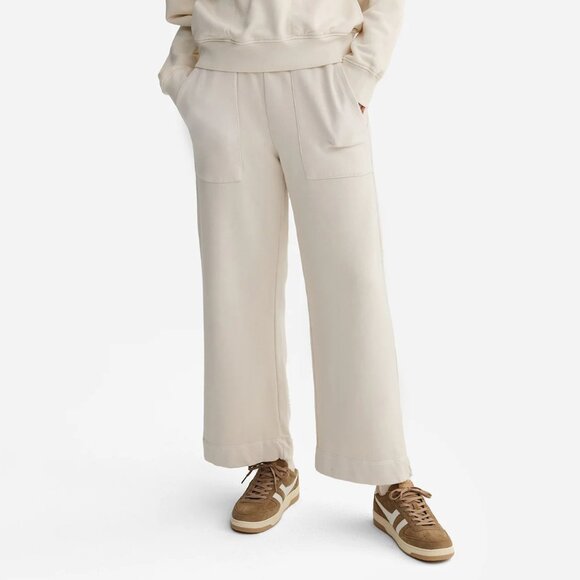 [MATE the Label] Organic Fleece Wide Leg Pant Small - Picture 1 of 12